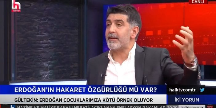 Gazeteci Levent Gültekin'den Erdoğan'a sürtük eleştirisi: Ya delirdiğinin ya da bu ülkeye düşman olduğunun işaretidir