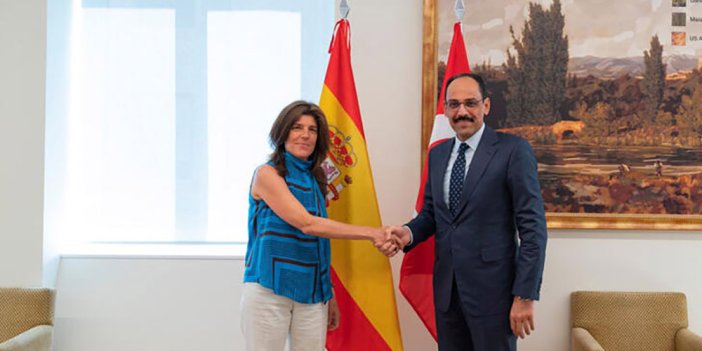 Kalın'dan NATO Zirvesi öncesi İspanya’yı ziyaret