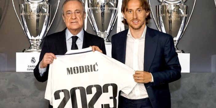 36 yaşındaki Luka Modric yeni sözleşme imzaladı