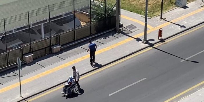 Diyarbakır’da polisten alkışlanacak hareket! Helal olsun sana...