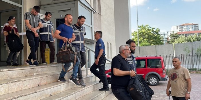 Kayseri'de 12'si firari hükümlü 20 kişi yakalandı