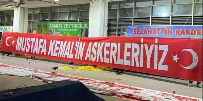 Mustafa Kemal'in askerleriyiz pankartı milli maça alınmadı iddiası: TFF'ye büyük tepki