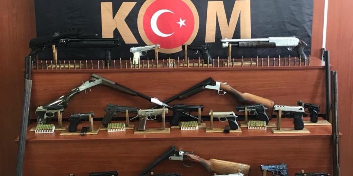 Tekirdağ'da kaçak silah operasyonu: 26 kişi yakalandı