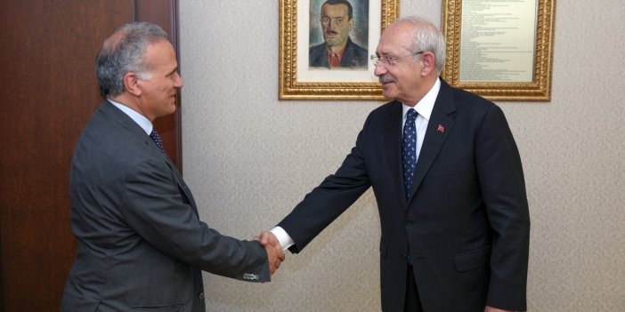 Kılıçdaroğlu İtalya'nın Ankara Büyükelçisi Marrapodi ile görüştü
