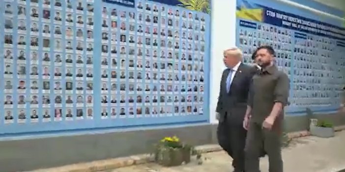 Rusların öldürdüğü her askerin resmi duvara işlenmiş