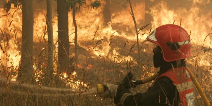 Aşırı sıcaklar nedeniyle 30'dan farklı yerde orman yangını çıktı