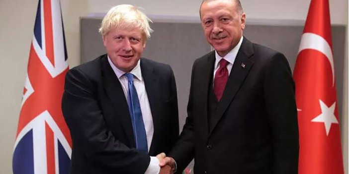 Cumhurbaşkanı Erdoğan, Boris Johnson ile görüştü