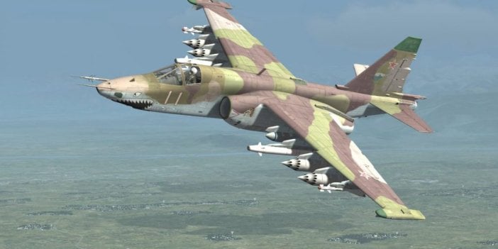 Rusya’da Su-25 savaş uçağı düştü