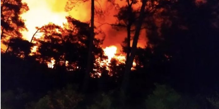 Marmaris yanıyor | Bir yıldır 'uçak ve helikopter alın' diye bağırılıyordu. Gece görüşlü helikopter olmadığı ormanlar sabaha kadar yandı. Geçen yıl da ormanların yarısını yakmışlardı