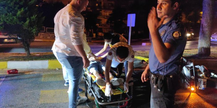 Aydın'da motosiklet kazası: 1 yaralı