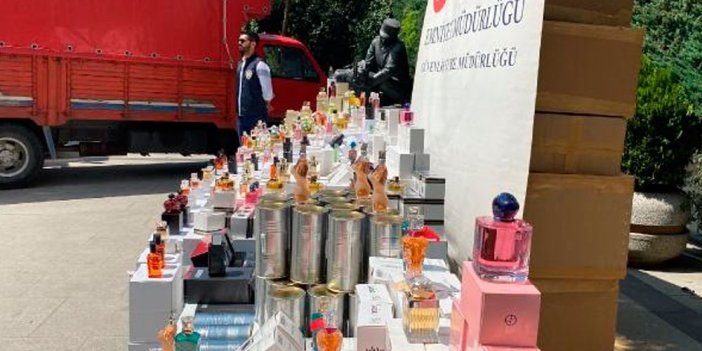 İstanbul'da sahte parfüm operasyonu: 2 gözaltı