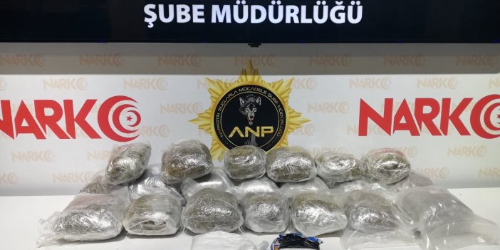 Ankara'da şüpheli araçtan 10,5 kilo eroin çıktı
