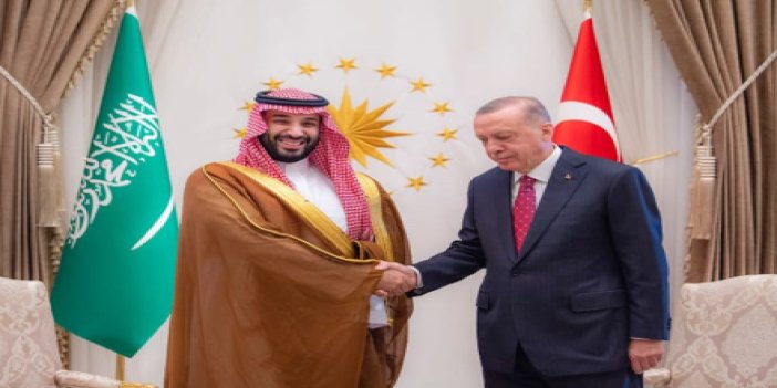 Halk Tv açıkladı: Arap medyası Selman'ın Erdoğan ziyaretini bu fotoğrafla servis etti