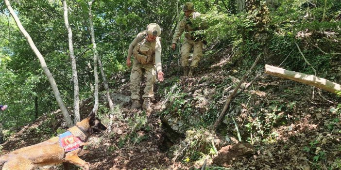 Amanos'da PKK'lı teröristlerin kullandığı iki sığınak ve bir depo bulundu