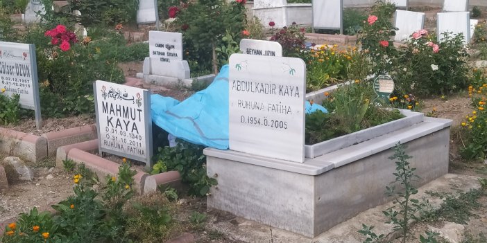 77 yaşındaki adam eşinin mezarı başında ölü bulundu