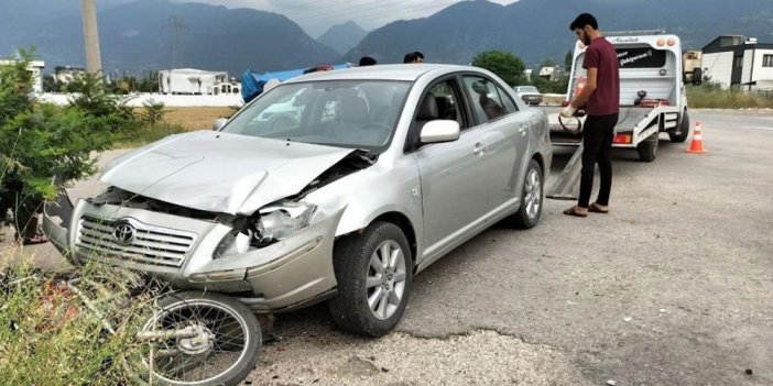 Osmaniye’de 3 aracın karıştığı zincirleme kazada 2 yaralı