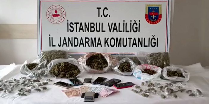 İstanbul'da uyuşturucu operasyonu: Yakalanan 11 zanlıdan 9'u tutuklandı