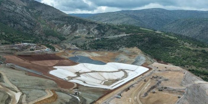 Erzincan'da altın madeninin faaliyetleri durduruldu