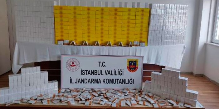 İstanbul'da kaçak sigara operasyonu