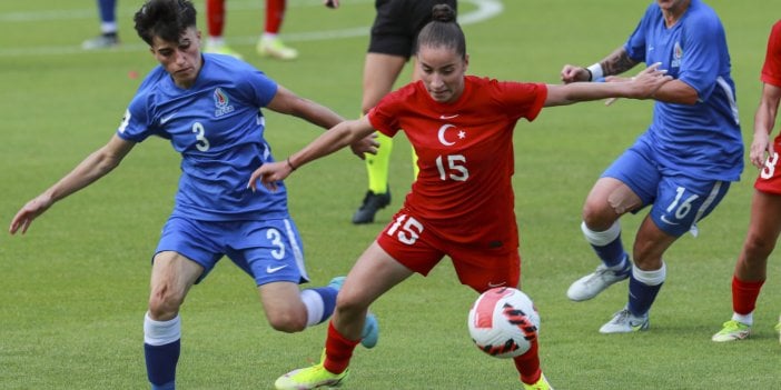 A Milli Kadın Futbol Takımı Azerbaycan'la berabere kaldı