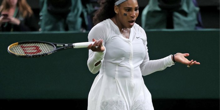Serena Williams'a Wimbledon'da büyük şok