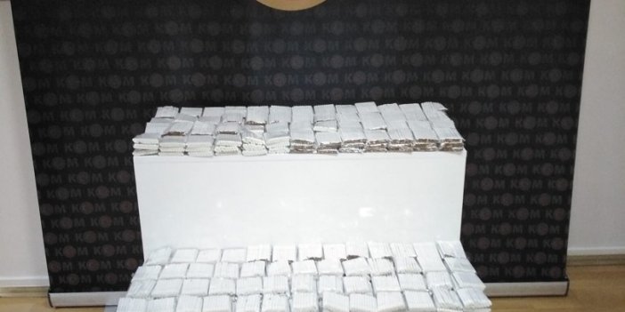 Kahramanmaraş'ta 500 paket kaçak makaron ele geçirildi