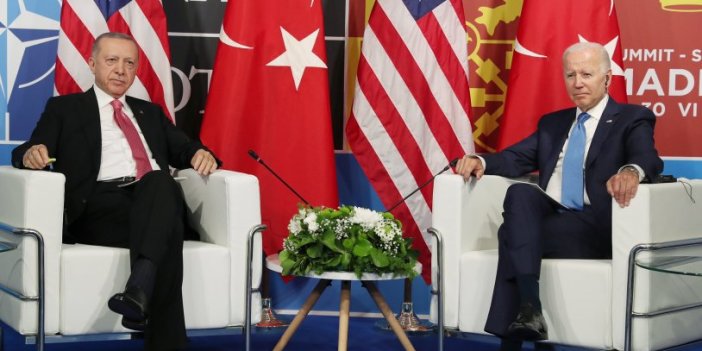 Cumhurbaşkanı Erdoğan ile ABD Başkanı Biden görüşmesi sona erdi