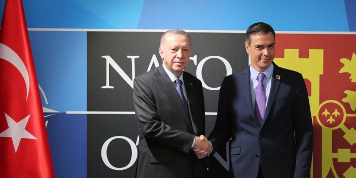 Cumhurbaşkanı Erdoğan, İspanya Başbakanı Sanchez görüştü