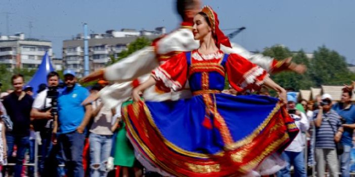 Tatar ve Başkurtlar Sabantuy Bayramı'nı coşkuyla kutladı