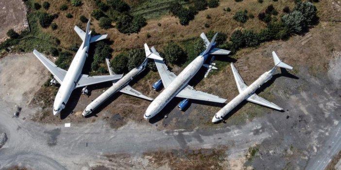 Atatürk Havalimanı'ndaki hayalet uçaklar satışta