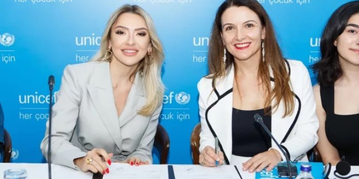 UNICEF Türkiye'den Hadise'ye önemli görev