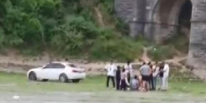 Alibeyköy barajına giren çocuk boğuldu