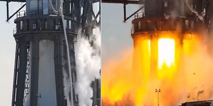 Elon Musk’ın Mars roketi böyle patladı