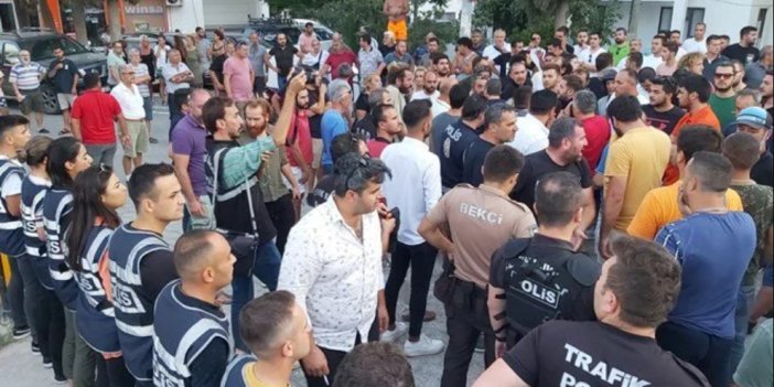 Datça'yı ayağa kaldıran cinayet: Halk adliye önünde toplandı, şüpheliler getirilemedi