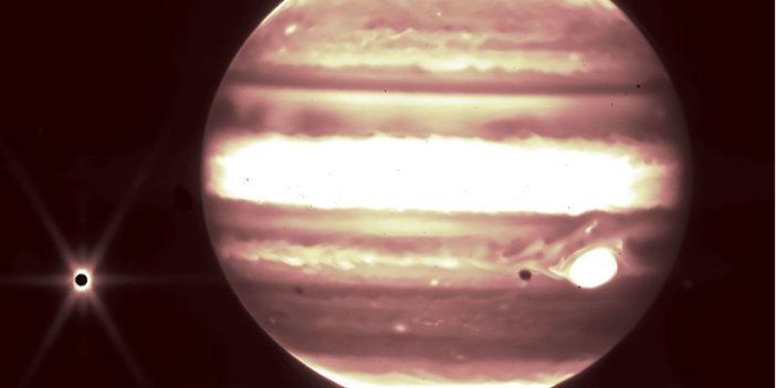 James Webb uydusu yakaladı: Jüpiter ve uydular tek fotoğrafta görüldü