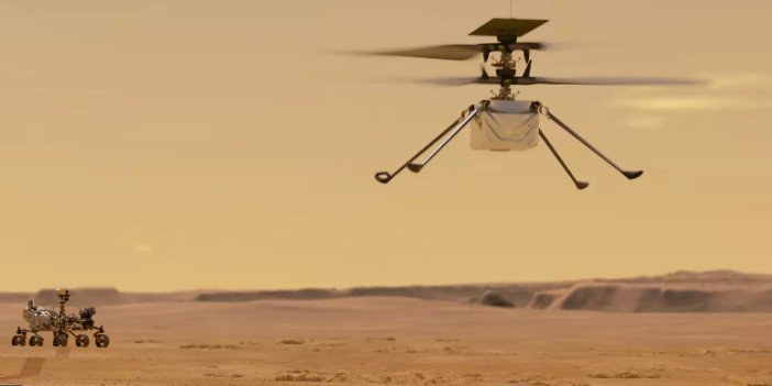 Mars'ın helikopter uçuşu iptal edildi: Görüntü bakanları ikiye böldü