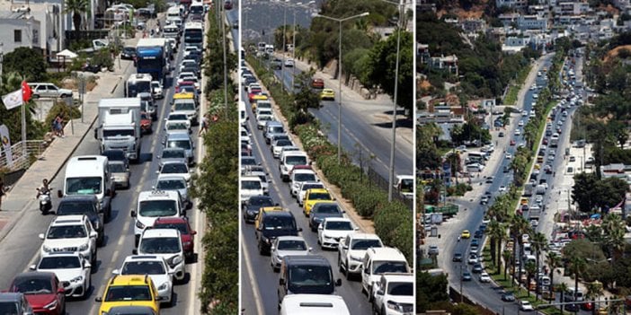 Göçmen kuşlar erken dönüşe geçti. Çile başladı, kilometrelerce araç kuyruğu oluştu