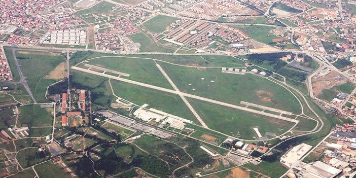 Askeri Havalimanının arsasına millet bahçesi. AKP’li belediyeye tahsis edildi