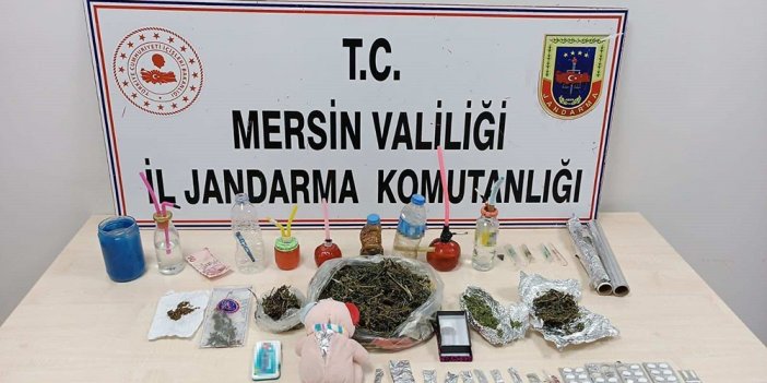 Mersin'de uyuşturucu operasyonu: 5 gözaltı