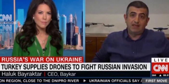 Selçuk Bayraktar'ın ağabeyi CNN International'a konuştu: Ukrayna'nın direnişini egemenliğini destekliyoruz
