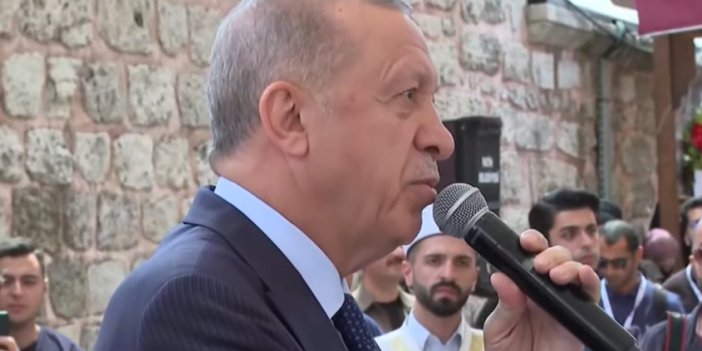 Erdoğan, Göksel Gümüşdağ'ın annesinin cenaze töreninde konuştu