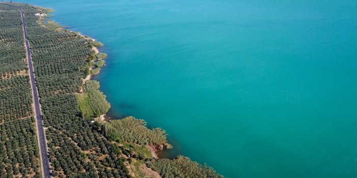 İznik Gölü renk değiştirdi