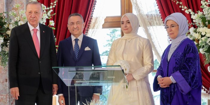 Cumhurbaşkanı Yardımcısı Fuat Oktay ile Cumhurbaşkanı Danışmanı Hümeyra Şahin evlendi