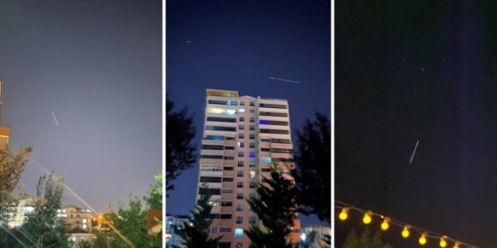 Gizemli ışıklar Türkiye’de korku ve heyecan yarattı gerçek ortaya çıktı. Elon Musk’ın 'Starlink' uyduları