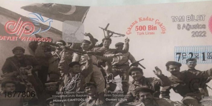 KKTC'de piyango skandalı: Erenköy mücahitleri diye terör örgütü EOKA'cıların fotoğrafını bastılar