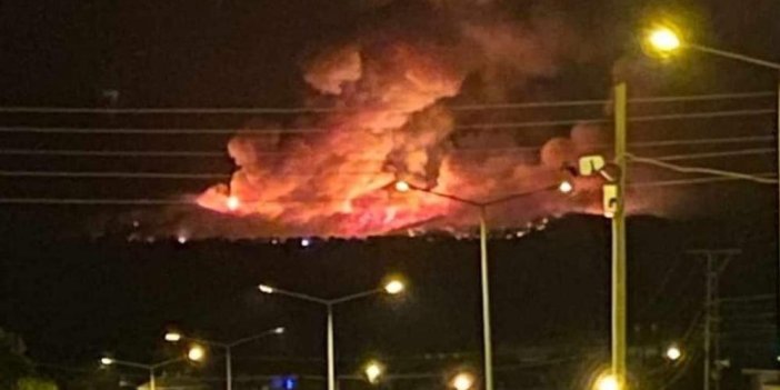 Yunanistan’daki yangın Edirne’ye dayandı Alevler sınır köylerine doğru ilerliyor