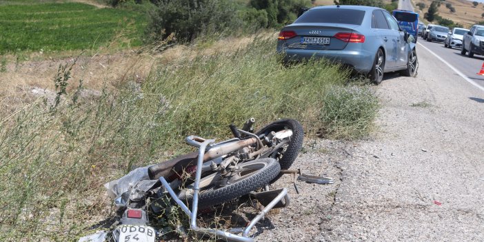 Balıkesir’de feci kaza. 90 yaşındaki motosiklet sürücüsü hayatını kaybetti
