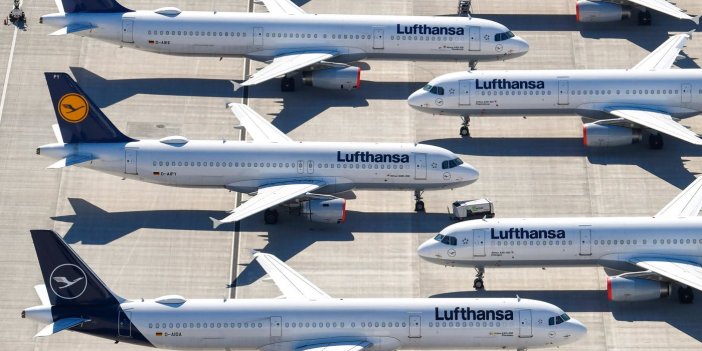 Lufthansa’daki uyarı grevi uçuşları vurdu. Binin üzerinde uçuş iptal edildi