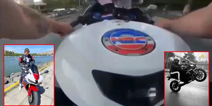 Motosikletli Burak'ın öldüğü kaza kaskının kamerasında