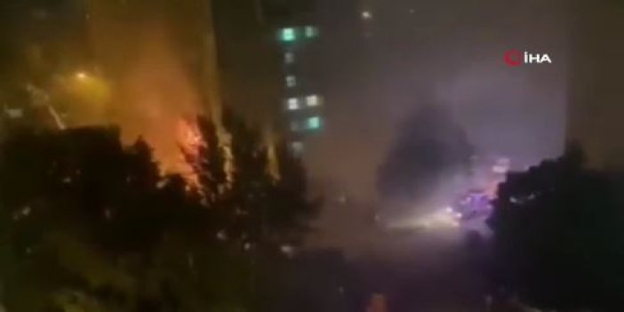 16 katlı binada yangın: 8 ölü 4 yaralı